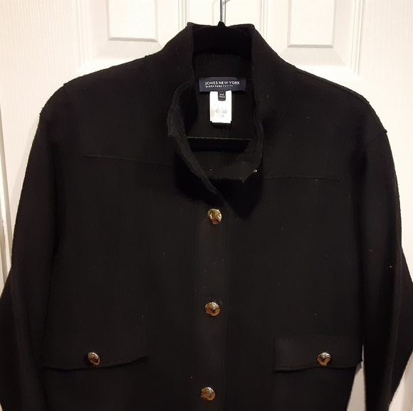 JONES NY wool sweater coat MP - Picture 7 of 7